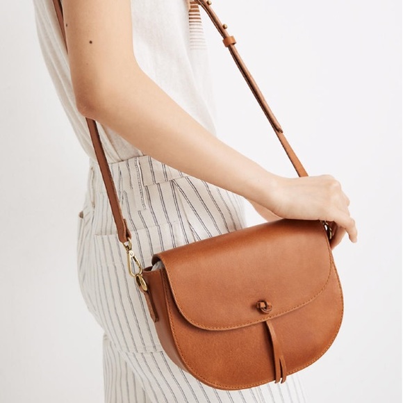 Madewell Handbags - NWOT! MADEWELL The Elsewhere Tie Saddlebag